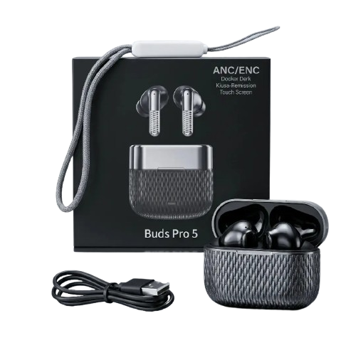 Buds Pro 5 – Premium Wireless Bluetooth Earbuds