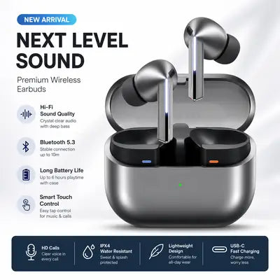 Buds Pro 3 Wireless Earbuds – ANC/ENC Noise Reduction