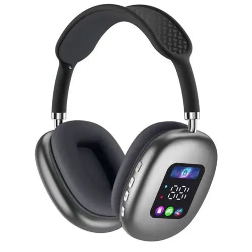 AKZ Max700 Wireless Headphones – Smart Digital Battery Display