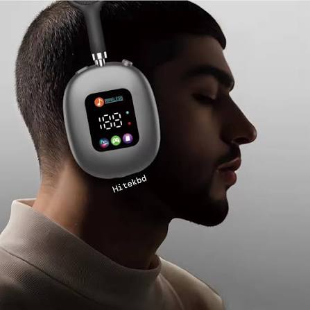 AKZ Max700 Wireless Headphones – Smart Digital Battery Display